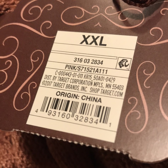 Knit long pink sweater size XXL - Picture 9 of 9